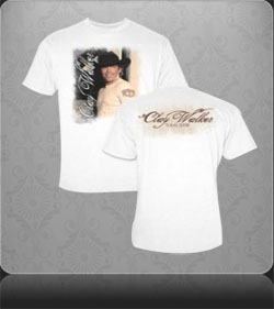 Clay Walker White Tour 2008 Tee