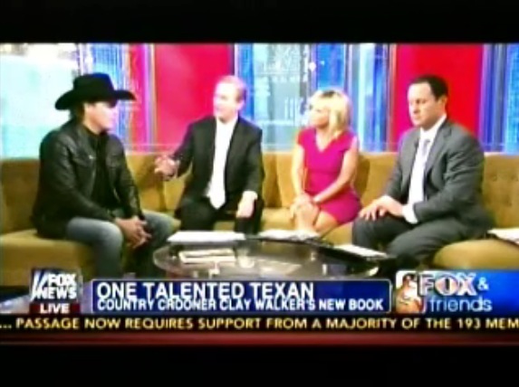 Clay Walker on Fox and Friends